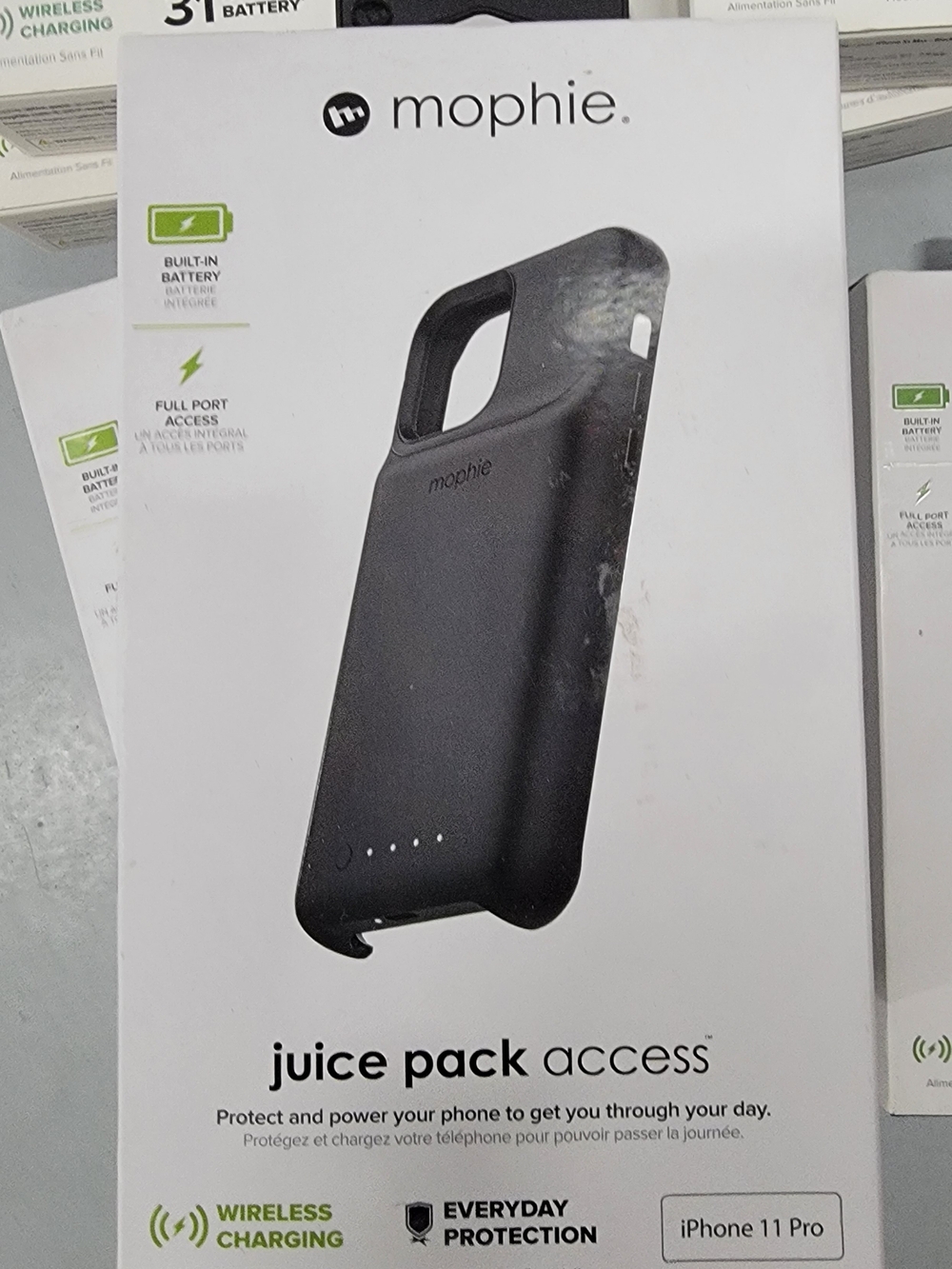 mophie Juice Pack Access Battery Case for iPhone 11 Pro - Black